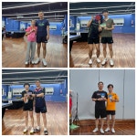 제 47회 길탁구장 토요리그전(2단1복) 사진 & 영상 - ,·´″`°³о 토요리그 - 길탁구장 🏓 결과 / 25. 11. 1. 토. 오후 12시. 제 47회...