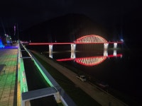 충북 단양 고수대교 조명 - 2.가족 여행 - 노적봉의 꿈 충북 단양 고수대교 조명