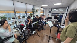 10월 1일 하모니카 수업 - 2025 하모니카 - 하남장애인자립생활센터 10월 1일 하모니카 수업