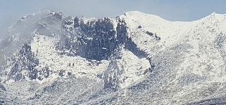 한라산에 올가을 첫눈이 내렸습니다. - 올레길농장[한라봉/귤] - 친환경농산물을 사랑하는 사람들 한라산에 올가을 첫눈이 내렸습니다.