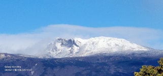 한라산에 올가을 첫눈이 내렸습니다. - 올레길농장[한라봉/귤] - 친환경농산물을 사랑하는 사람들 한라산에 올가을 첫눈이 내렸습니다.