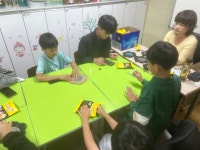 11.10 미술교실 - 미술교실 - 광주 무지개지역아동센터 11.10 미술교실