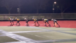 판교트랙에서 - 사진 게시판. - 성남시롤러스포츠연맹 판교트랙에서