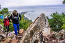 8구간에서 - 길은 사람이였습니다. - 8구간-산 우에 바닷길 - 바우길 바우길