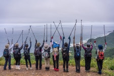 8구간에서 - 길은 사람이였습니다. - 8구간-산 우에 바닷길 - 바우길 바우길