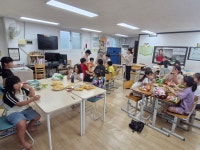 즐거운 과자파티 - 문화행사 - 골든벨지역아동센터 즐거운 과자파티