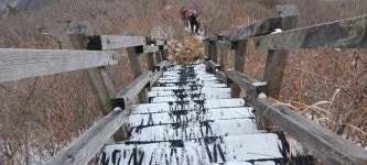 전남 광양 도솔봉. 둥주리봉(2026. 01. 04). - 산행후기 - 산이 반기는 사람들 전남 광양 도솔봉. 둥주리봉(2026. 01. 04).