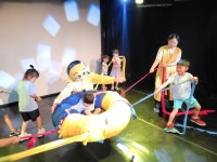 유아문화예술교육-꼭두광대 판타지극장 - kkokdugwangdae 극단 꼭두광대 2차시 7월 18일(금) 오전: 명덕병설유치원 8명중 6명... 