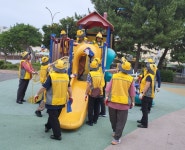 남광봉사단 어린이놀이터 방역(2025.07.12) - 환경정화 - 제주남광경로당 남광봉사단 어린이놀이터 방역(2025.07.12)