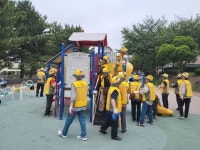 남광봉사단 어린이놀이터 방역(2025.07.12) - 환경정화 - 제주남광경로당 남광봉사단 어린이놀이터 방역(2025.07.12)