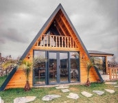 세모집 뾰족지붕집 A프레임집 지어주실분을 찾습니다. - ♣원장 동정,자연사랑 칼럼 - 하늘내린터 자연생태 팜핑캠프 세모집... 