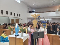 흥해성당 창조주의 어머니, 사랑의 중재자Cu 아치에스행사(3/22)-1 - 선교위원회 - 루르드의 성모 마리아 흥해성당 루르드의 성모 마리아 흥해성당