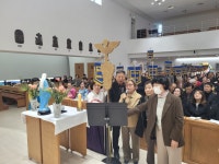흥해성당 창조주의 어머니, 사랑의 중재자Cu 아치에스행사(3/22)-1 - 선교위원회 - 루르드의 성모 마리아 흥해성당 루르드의 성모 마리아 흥해성당