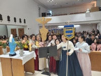 흥해성당 창조주의 어머니, 사랑의 중재자Cu 아치에스행사(3/22)-2 - 선교위원회 - 루르드의 성모 마리아 흥해성당 루르드의 성모 마리아 흥해성당