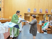 [25.10.19]매일미사 복음쓰기 완필자 시상 - 성조들의 모후 Cu. - 대구대교구 문덕 성당 대구대교구 문덕 성당