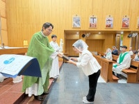 [25.10.19]매일미사 복음쓰기 완필자 시상 - 성조들의 모후 Cu. - 대구대교구 문덕 성당 대구대교구 문덕 성당