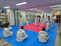 2025.09.23.(화) 수업(태권도,초등,중등,미술) 사진 - 야학 풍경 - 동두천 두드림장애인학교 2025.09.23.(화) 수업(태권도,초등,중등,미술) 사진