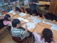 7월 2주차 미술 - 미술(26) - 청개구리지역아동센터/성화청개구리작은도서관 7월 2주차 미술