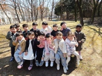 첫 바깥놀이~♡ - ★화평반★ - ★-첨단재능어린이집-★ 첫 바깥놀이~♡