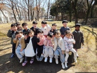 첫 바깥놀이~♡ - ★화평반★ - ★-첨단재능어린이집-★ 첫 바깥놀이~♡
