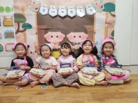 추석맞이 전통체험활동 - 모나카 만들기 - 25년 슬기반 사진 - 양정중앙어린이집 추석맞이 전통체험활동 - 모나카 만들기