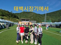 태백시장기에서~ - 태백시 파크골프협회 - 강원도파크골프협회 태백시장기에서~