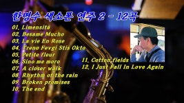 한명수 색소폰 연주 2 - 12곡 - 아름다운 세상 님♪ - 체칠리아의 음악 카페 한명수 색소폰 연주 2 - 12곡