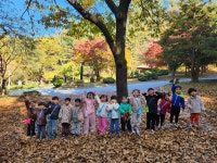 🍂사정공원 가을나들이🍂 - 2024 활동모습 - 행복이 가득한 이곳, 해밀어린이집 ! 🍂사정공원 가을나들이🍂