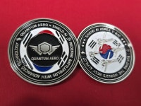 퀀텀에어로(주) 드론제품 기념코인 [5cm,2종류,니켈도금] - 코인,메달,뱃지,지휘봉,성판 - 학사몰 퀀텀에어로(주) 드론제품 기념코인 [5cm,2종류... 