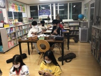 우쿨렐레 수업 - 12월 - 2021년 프로그램 - 반여어깨동무지역아동센터 우쿨렐레 수업 - 12월