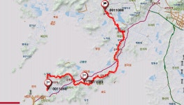 금북정맥 12구간 영전교차로~안흥진 - 대간정맥지맥 - 안드로이드 gps & earth 안드로이드 gps & earth