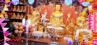 관세음보살지장보살미아미타부처님 - 卍-관음도와 불화실 - 영덕광명사 관세음보살지장보살미아미타부처님