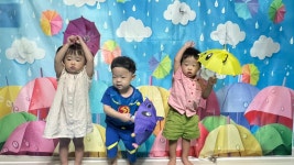 뮤직컴스토리-꼬마구름 파랑이 - 꼬마별반 (바깥.특별활동) - ☆~별수아 어린이집~☆ 뮤직컴스토리-꼬마구름 파랑이