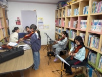 바이올린(12/17) - 교육/특기적성프로그램 - 입장해오름지역아동센터 바이올린(12/17)