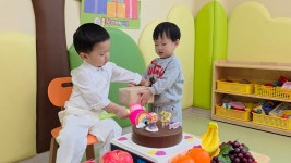 (11/7)재현이생일파티~♡^^ - 2025 새싹반(1세) - 국공립 화순 천재어린이집 (11/7)재현이생일파티~♡^^