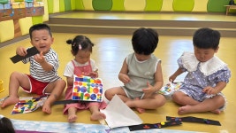 (6/11)미술퍼포먼스 - 잎새2반(2세) - 국공립 화순 천재어린이집 (6/11)미술퍼포먼스