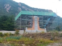 충남공주 학림사 오등선원 템플스테이 법당 04 조립 - 공주 학림사 오등선원 템플법당 신축 - 고건축 우보만리 한옥에 대하여… 충남공주 학림사... 
