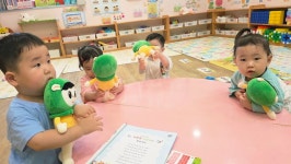 하랑쥬)키만큼 쌓아요 ,모래 속 숨은 놀잇감 - ☺3세 뿌리1반☺ - 행복엔젤유치원 엔젤어린이집 하랑쥬)키만큼 쌓아요 ,모래 속 숨은 놀잇감