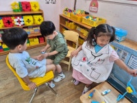 병원놀이 했어요 - ☺5세 꽃잎반☺ - 행복엔젤유치원 엔젤어린이집 병원놀이 했어요