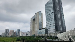용산 롯데시네마 가는 길... - 153영상 - -배달심신수련회-(택견&명상)-성북택견회- 용산 롯데시네마 가는 길...