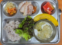 2025년 6월 25일 (수) 점심식사 - 식단표 - 서부장애인복지센터 2025년 6월 25일 (수) 점심식사