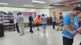 장애인댄스스포츠생활체육교실 13회차 - 장애인평생교육 - 사)김해서부장애인자립생활센터 장애인댄스스포츠생활체육교실 13회차