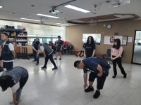 장애인댄스스포츠생활체육교실 12회차 - 장애인평생교육 - 사)김해서부장애인자립생활센터 장애인댄스스포츠생활체육교실 12회차