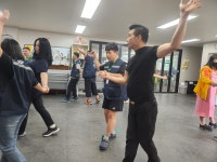 장애인댄스스포츠생활체육교실 10회차 - 장애인평생교육 - 사)김해서부장애인자립생활센터 장애인댄스스포츠생활체육교실 10회차