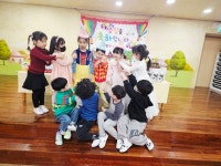 🎂 2월의 주인공 은설 하미 하준이의 생일잔치 🎂 - 해나라반 - 괘법한신유치원 괘법한신유치원