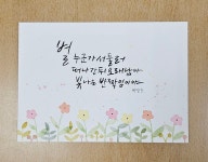 펜&수채캘리그라피 3급 - - 2025년 6월 제57회 - 국제예쁜글씨교육협회 펜&수채캘리그라피 3급
