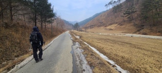 아름다운 둘레길 - 강과 산과 길과 시(강,산,도,시) 외씨버선길 9코스(산타하늘길)(봉화구역)(우련전~남회룡분기점~자작나무숲길~여우천마을... 