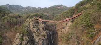 거창 우두산(항노화힐링랜드입구~바리봉~장군봉~의상봉~마장재~출렁다리~항노화힐링랜드) - 경남의 산 - 강과 산과 길과 시(강,산,도,시) 거창... 