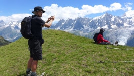 몽블랑 2차팀 - 브레방/우쉬언덕(4) - 고알프스(몽블랑)사진 - 친구들 그림자 몽블랑 2차팀 - 브레방/우쉬언덕(4)