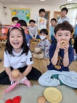 5월 11일 요리활동 - 모닝빵 샌드위치 - 2023 보라하늘소반 이야기 - 반야 유치원 5월 11일 요리활동 - 모닝빵 샌드위치